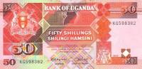 (1989) Банкнота Уганда 1989 год 50 шиллингов    UNC