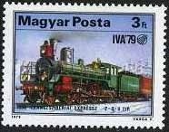 (1979-024) Марка Венгрия "Транссибирский экспресс, 1898"    Международная транспортная выставка, Гам