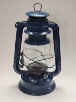 Лампа керосиновая СССР синяя
