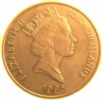 (№1995km57) Монета Соломоновы Острова 1995 год 50 Dollars (Генерал Макартур)