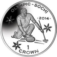 () Монета Остров Мэн 2014 год 1 крона ""   AU