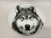 Тарелка декоративная Добруш рисунок волка