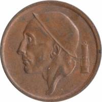 (№1954km147.1) Монета Бельгия 1954 год 20 Centimes (Фламандские легенды)
