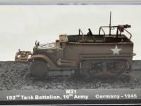Модель масштабная M21 193rd Tank Battalion 10th Army Germany 1945 в коробке 