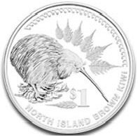 (№2006km291) Монета Новая Зеландия 2006 год 1 Dollar (КИВИ)