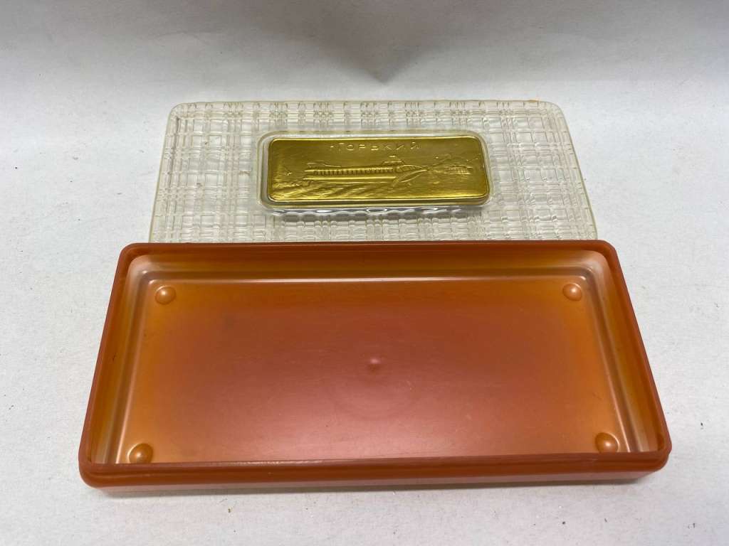 Коробка пластмассовая г. Горький СССР