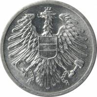 (№1950km2876) Монета Австрия 1950 год 2 Groschen