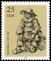 (1978-068) Марка Германия (ГДР) "Сидящий мальчик"    Государственный музей, Берлин III Θ