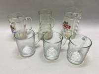 Кружки пивные чайные стекло 6 шт