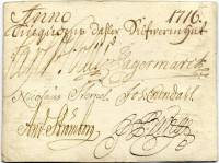 (,) Банкнота Швеция 1716 год 25 крон    UNC