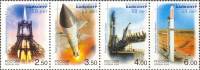 2004-085-88  Сцепка (4 м) Россия Байконур  50 лет космодрому Байконур III O