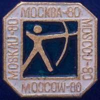 27470\121606 Значок Москва Олимпийская