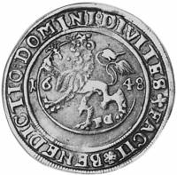(№1629km12) Монета Норвегия 1629 год 1 Speciedaler