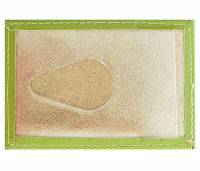 Обложка для проездного "HELAI", Натуральная кожа, Наплак светло-зеленый (салатовый)