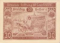 (№1920) Банкнота Австрия 1920 год "30 Heller"