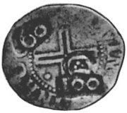 (№1663km28) Монета Бразилия 1663 год 100 Reacute;is (Португалия 1/2 Tostao)