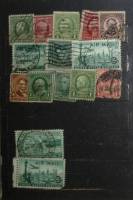 - Набор марок Разные страны 29 шт. США, Канада  Гашёные .  Θ