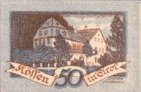 (№1920) Банкнота Австрия 1920 год "50 Heller"