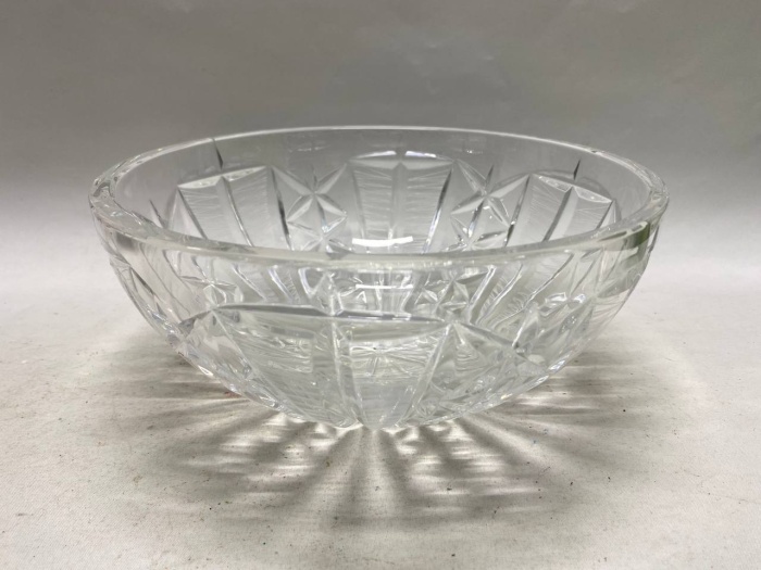 Салатник фруктовница, хрусталь