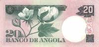 (1973) Банкнота Ангола 1973 год 20 эскудо "Луиш де Камоэнс"   UNC