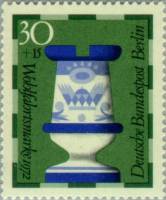 (1972-024) Марка Германия (ФРГ) "Ладья"    Шахматы III O