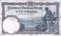(№1931P-97b.7) Банкнота Бельгия 1931 год "5 Francs"