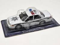 Полицейские машины мира модель Ford Crown Victoria полиция Мексики в коробке-блистере без журнала