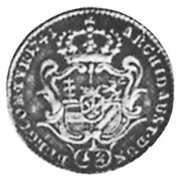 (№1741km1675) Монета Австрия 1741 год 1/12 Thaler