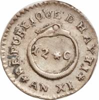 (№1813km11) Монета Гаити 1813 год 12 Centimes (Western Republic. (An 10-12))