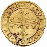 (№1630fr1462 (97-й дож Nicolograve)) Монета Италия 1630 год 2 Scudi (97-й дож Nicolograve)