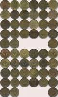 (1961-1991, 3 копейки, 27 монет) Набор монет СССР "61 67-90, 91л, 91м"   VF