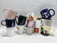Кружки чашки чайные разные 13 шт 