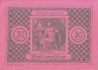 (№1920) Банкнота Австрия 1920 год "30 Heller"