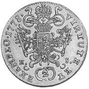 (№1777km1869) Монета Австрия 1777 год 2 Ducats (Торговля Чекана)
