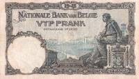 (№1929P-97b.4) Банкнота Бельгия 1929 год "5 Francs"