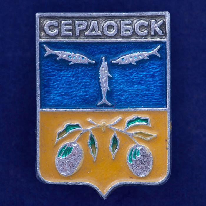 27503\121639 Значок Сердобск