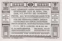 (№1920) Банкнота Австрия 1920 год "40 Heller"