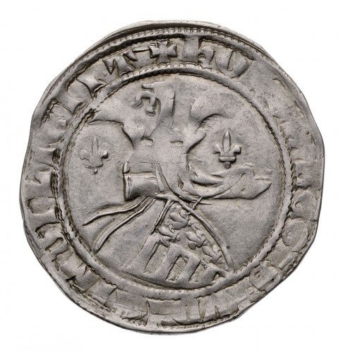 (№1337) Монета Венгрия 1337 год 1 Garas
