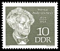 (1969-007) Марка Германия (ГДР) "Мартин Андерсен"    Известные личности II Θ