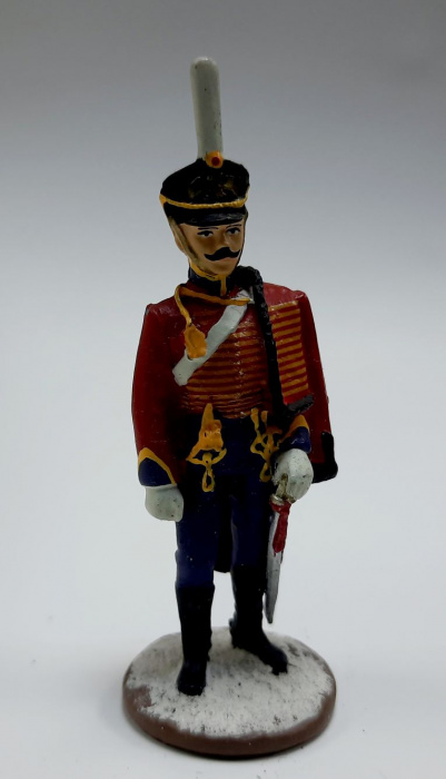 Оловянный солдатик &quot;Гусар лейб-гвардии Гусарского полка, 1812 г.&quot;