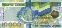 (№P-29a) Банкнота Сьерра-Леоне 2004 год 10,000 Leones "Сьерра-Леонский леоне"