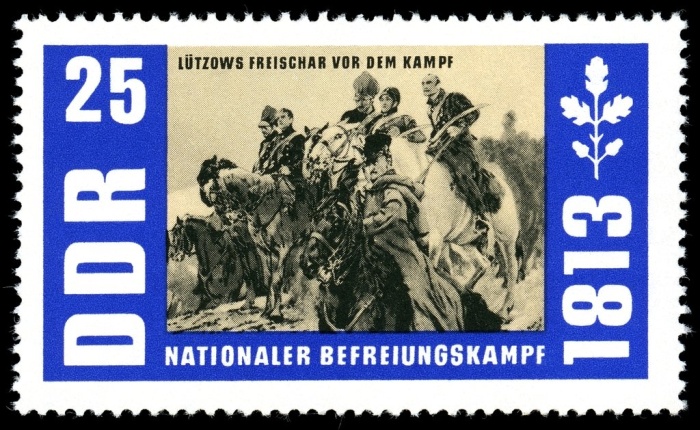 (1963-059) Марка Германия (ГДР) "Перед боем"    Освобождение II &Theta;