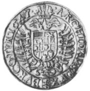 (№1641km899) Монета Австрия 1641 год 2 Ducats (Торговля Чекана)