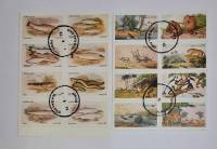 --  Сцепка марок Нигаленд 2 шт.  Гашёные , III Θ