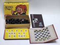 Лото и два набора карманных дорожных шахмат СССР Кишинев