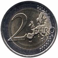 () Монета Словения 2007 год 2  ""  Биметалл  UNC