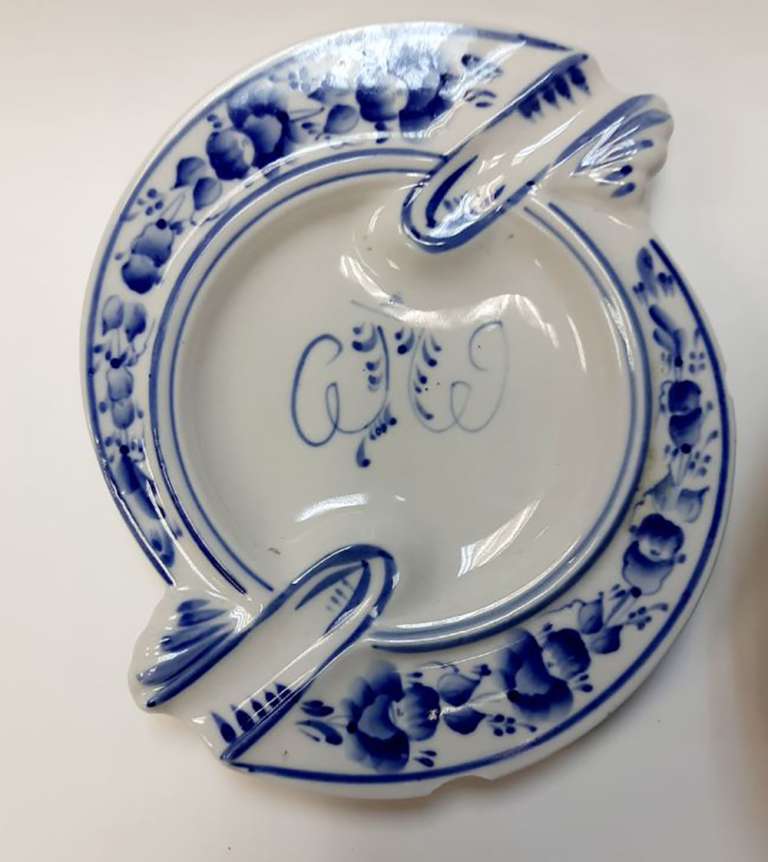 Набор изделий "Гжель" с дефектами, 4 предмета