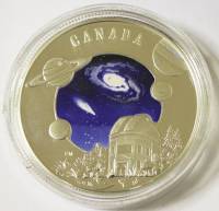 (2009) Монета Канада 2009 год 30 долларов "Год астрономии"  Серебро Ag 925  PROOF