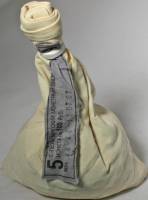 2007спмд 2000 штук Банковский мешок монет Россия 2007 год 5 копеек  Медь-Никель  UNC