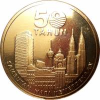 () Монета Малайзия 2007 год 1 ринггит ""   UNC